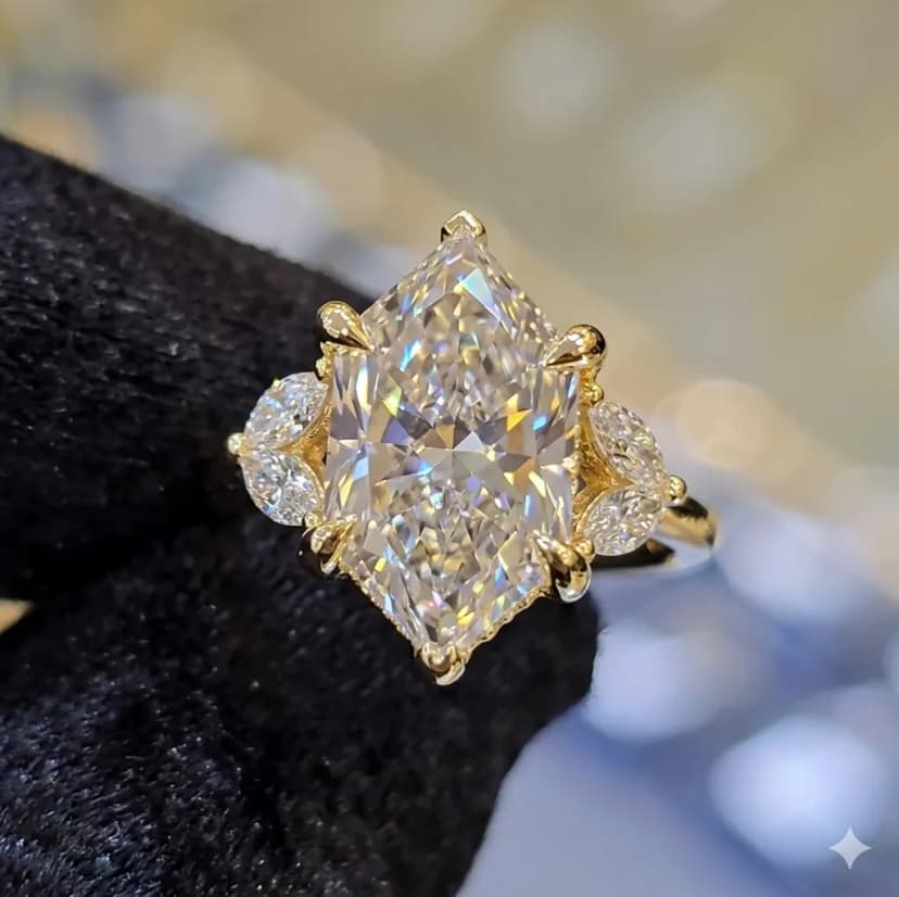 6 CT Dutch marquise cut Diamond Ring