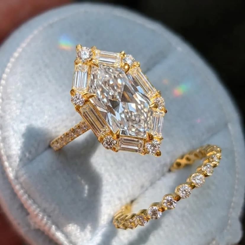 5 CT Dutch Marquise Cut Ring