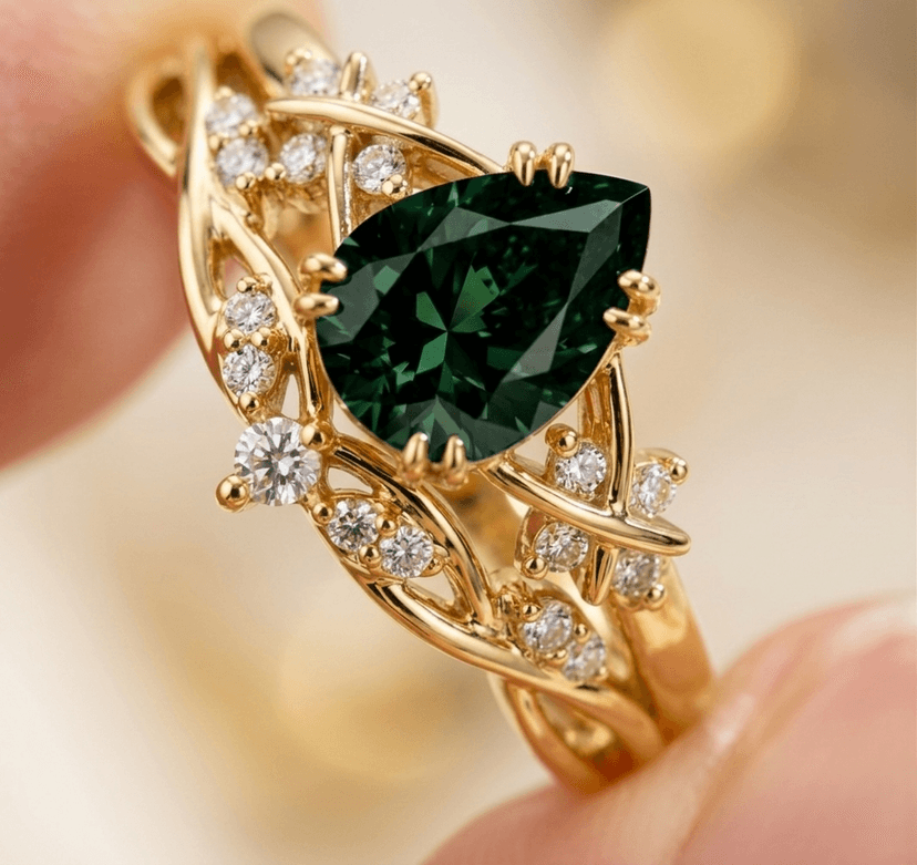 Cushion Halo Diamond Ring