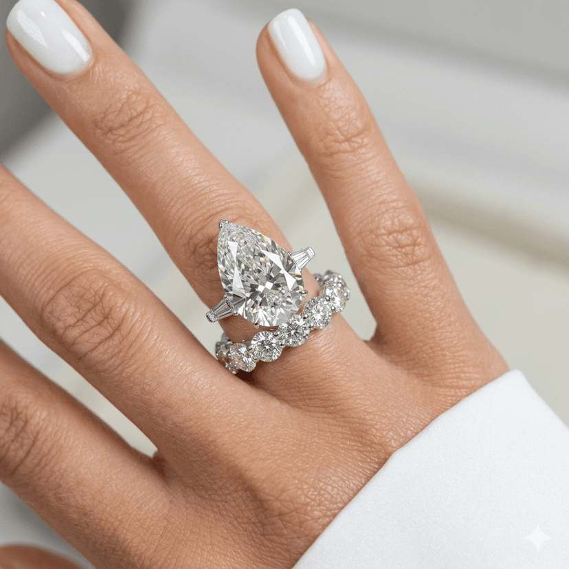 Emerald Cut Solitaire Engagement Ring