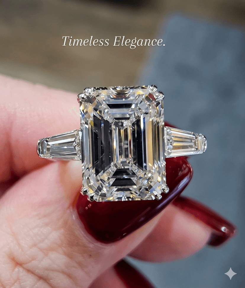 Marquise Cut Vintage Pavé Ring
